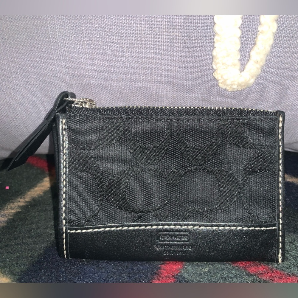 Coach Black Wallet